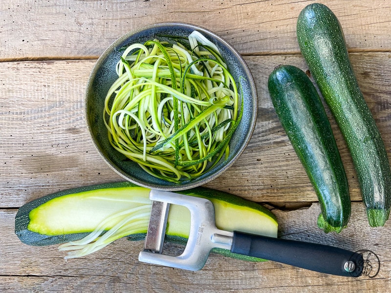 Zucchini Spaghetti