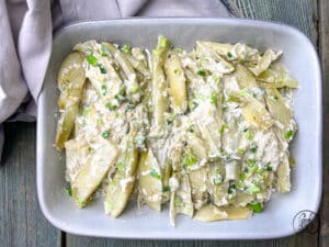 Fenchel in Milch gebacken