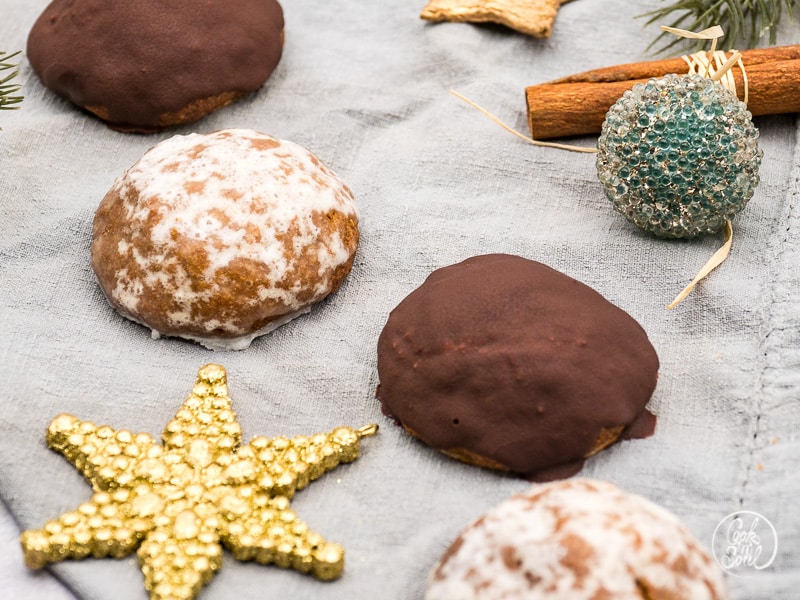 Lebkuchen mit Ingwer Plaetzchen