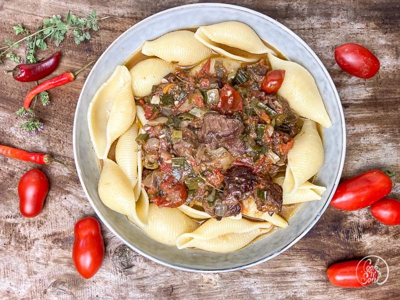 Gulasch kochen