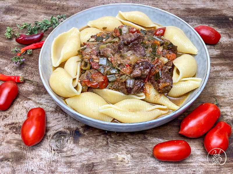 Gulasch kochen