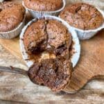 Schokokuchen mit flüssigem Kern