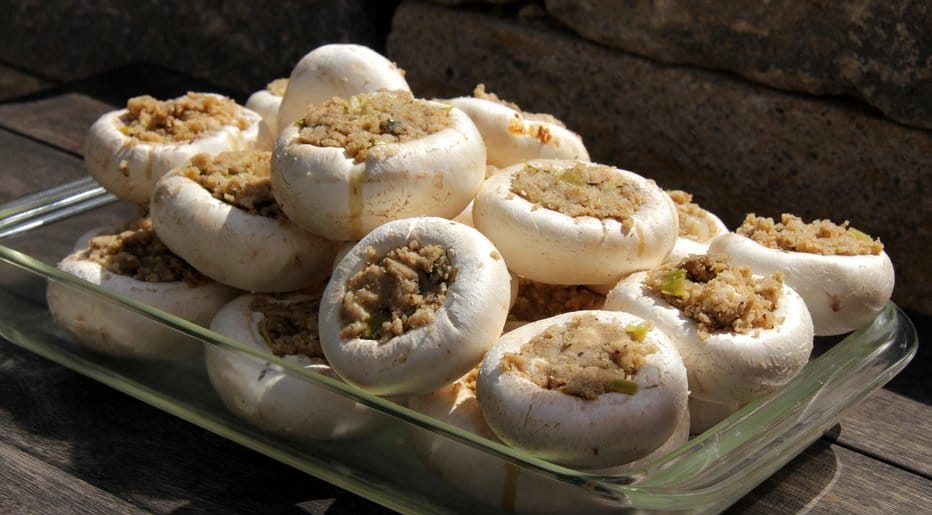 Gefüllte Champignons mit Tomaten, Vegetarische Küche – Cook &amp; Soul