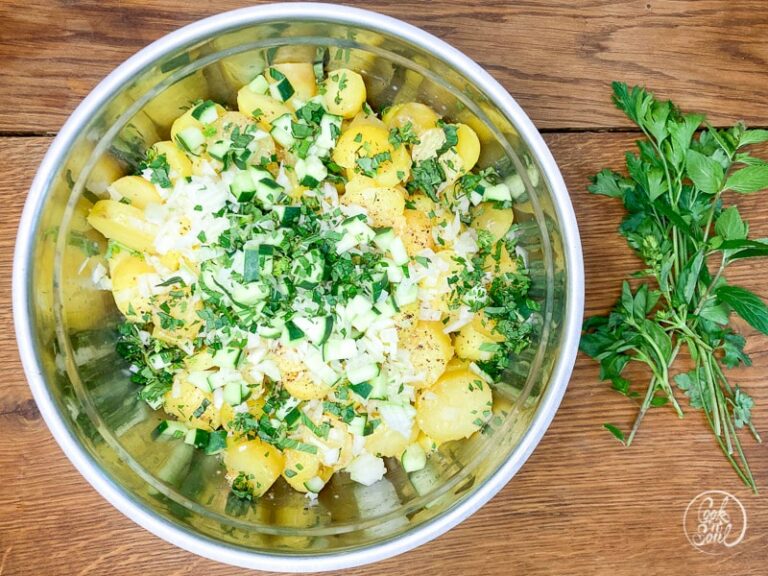 Kartoffelsalat mit Essig und Öl: perfekt für den Sommer – Cook &amp; Soul