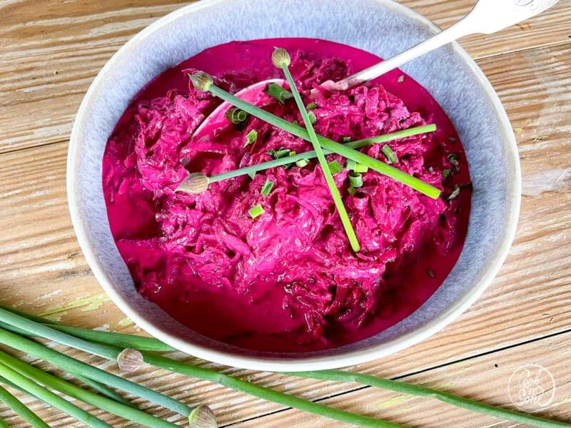 Rote-Bete-Tzatziki