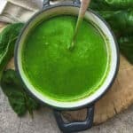 Spinatsuppe