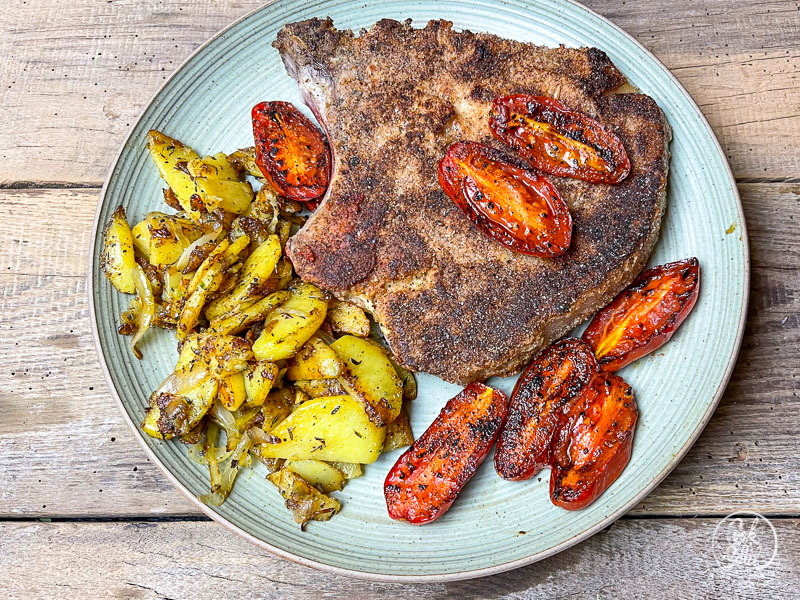 Kalbskotlett cotoletta milanese