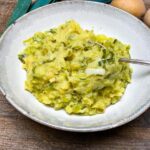 Kartoffelpüree mit Lauch