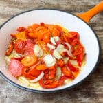 Paprikasauce mit Tomaten