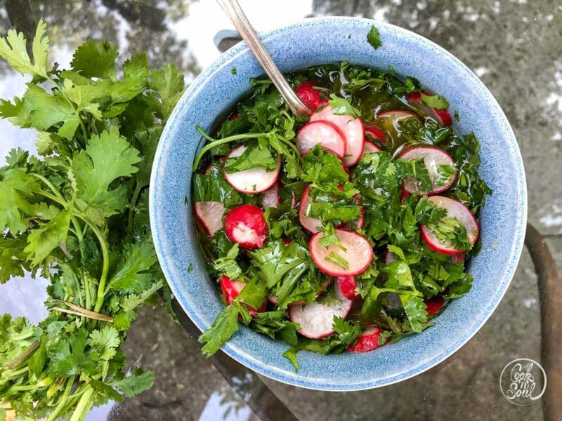 Radieschen Salat