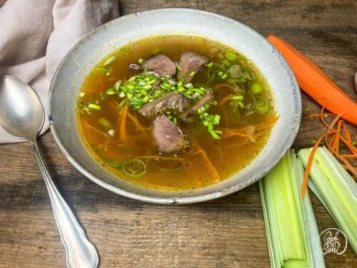Rindfleischsuppe nach Omas Rezept – Cook &amp; Soul