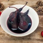 Rotwein Birne für Weihnachten