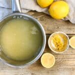 Sirup selber machen aus Zitrone