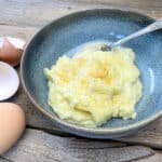 Griesspudding mit Ei