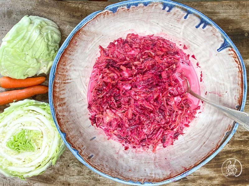 Pink Cole Slaw