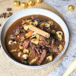 Weihnachtliches Gulasch