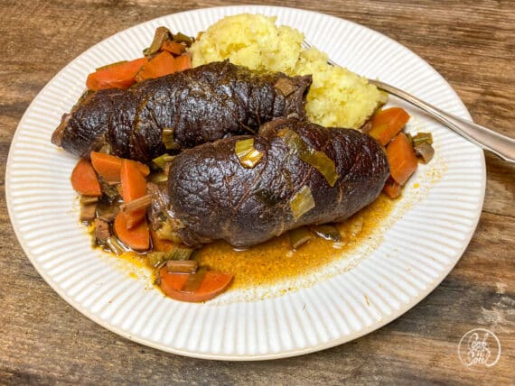 Geschmorte Rinderrouladen in Rotweinsauce – Cook &amp; Soul